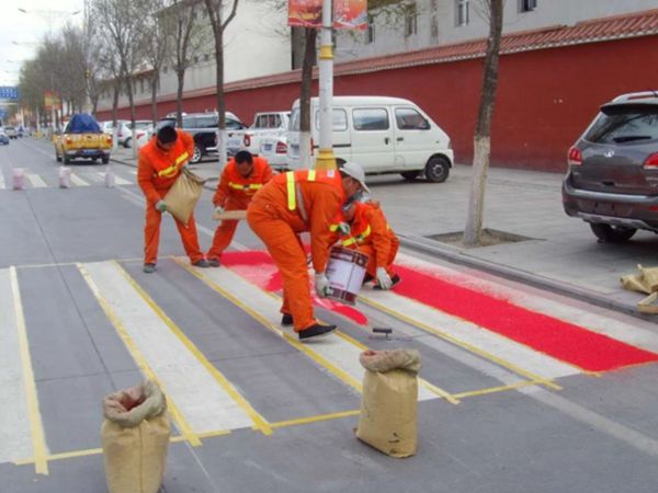 天台道路划线服务